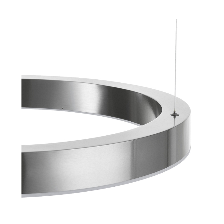 Lampa wisząca CIRCLE 60 - LED, ring nikiel szczotkowany - Step Into Design