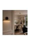 Lampa ścienna BOOGIE LED złoto czarna 45 cm - Step Into Design