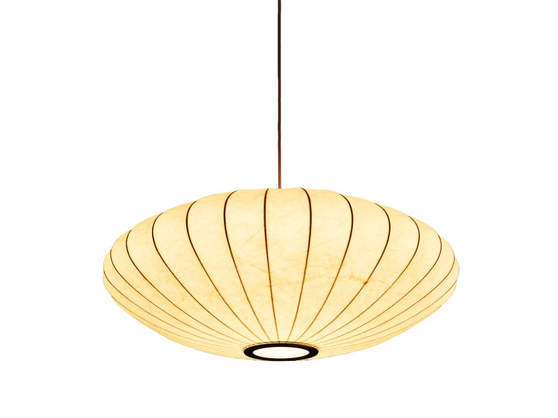 Lampa wisząca SILK FLAT biała 60 cm Step Into Design