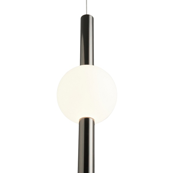 Lampa wisząca O-LINE 93 - LED, 93 cm, czarna Step Into Design
