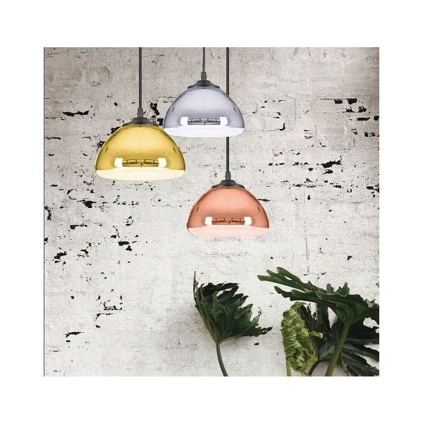 Lampa wisząca VICTORY GLOW M miedziana 30 cm Step Into Design