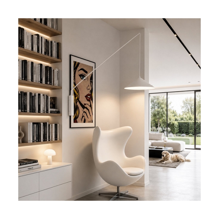 Lampa ścienna SWING biała 140 cm - Step Into Design