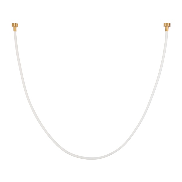 Lampa wisząca SNAKE LED 300 cm - elastyczny przewód LED, 3000K, złote uchwyty Step Into Design