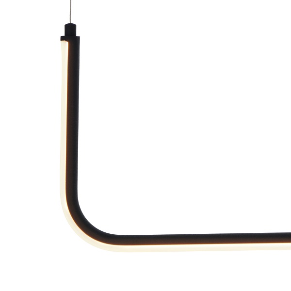 Lampa wisząca MINIMA-1 LED czarna 80 cm Step Into Design