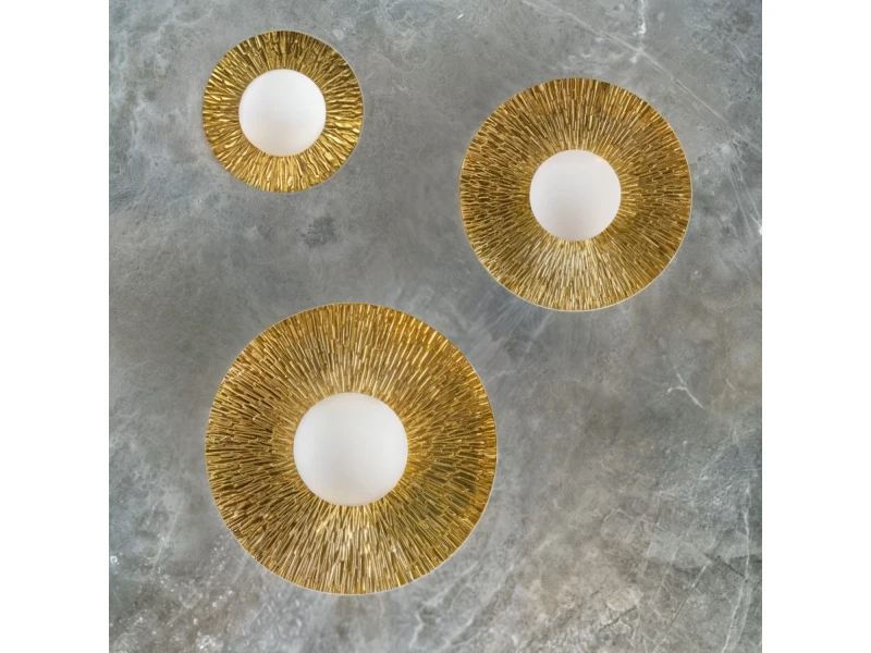 Lampa ścienna SUN M złota 35 cm Step Into Design