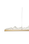 Lampa wisząca MONTANA LONG LED złota 125 cm Step Into Design