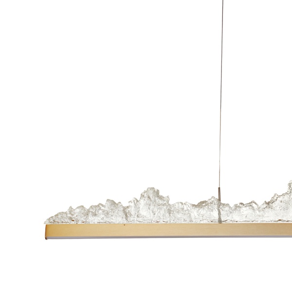 Lampa wisząca MONTANA LONG LED złota 125 cm Step Into Design