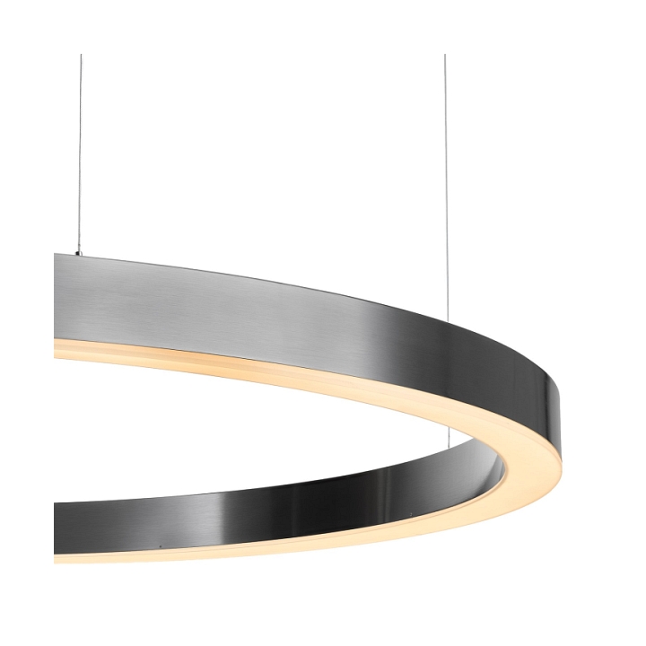 Lampa wisząca CIRCLE 120 LED tytan szczotkowany 120 cm - Step Into Design