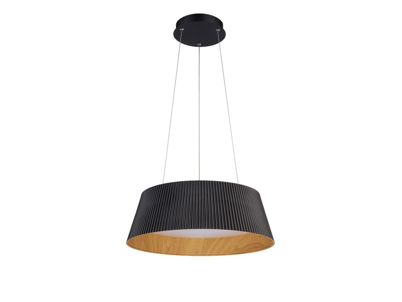 Lampa wisząca FRILL LED czarna 45 cm Step Into Design