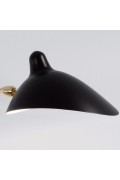 Lampa podłogowa CRANE-3F czarna 210 cm Step Into Design