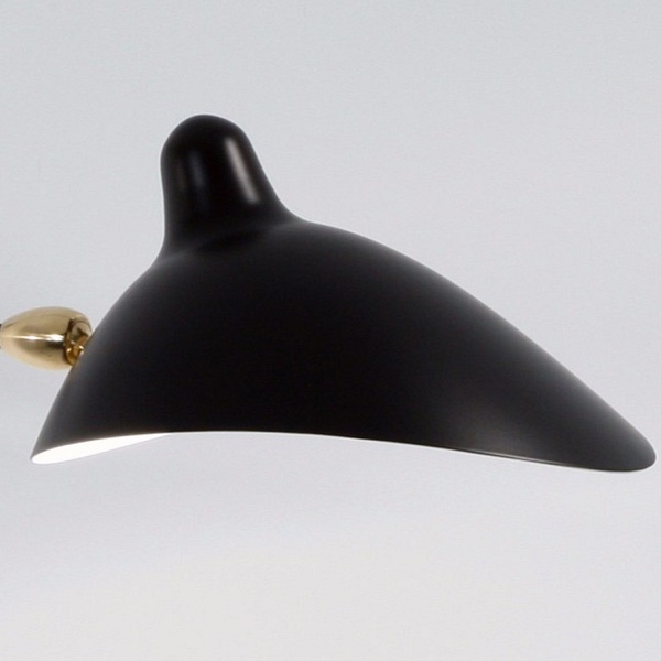 Lampa podłogowa CRANE-F1 czarna 160 cm Step Into Design