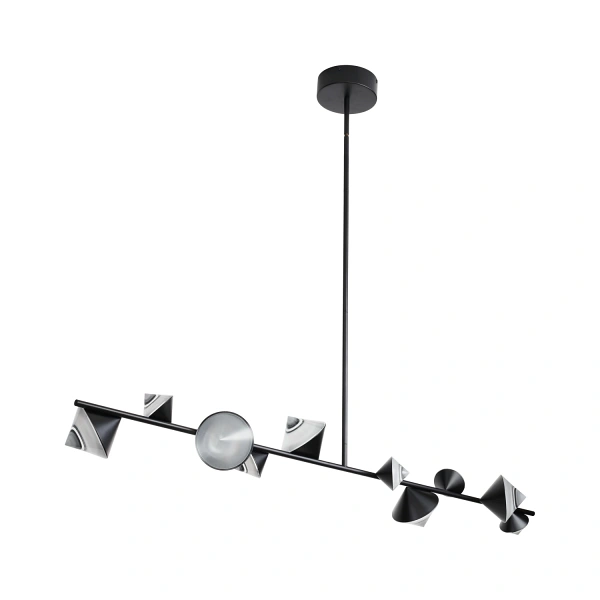 Lampa wisząca CONE LED 130 cm, czarna Step Into Design