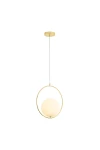 Lampa wisząca COSTA ROUND złota 35 cm Step Into Design
