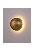 Lampa ścienna BUTTON 16 cm LED złoty - Step Into Design