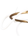 Lampa wisząca FANTASIA ROUND LED złota 60 cm Step Into Design