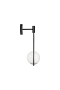 Lampa ścienna DROP 45 cm czarna - Step Into Design