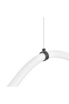 Lampa wisząca SNAKE LED wąż ledowy czarna 300 cm Step Into Design