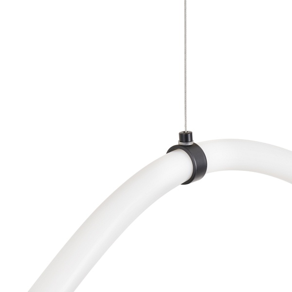 Lampa wisząca SNAKE LED wąż ledowy czarna 400 cm Step Into Design