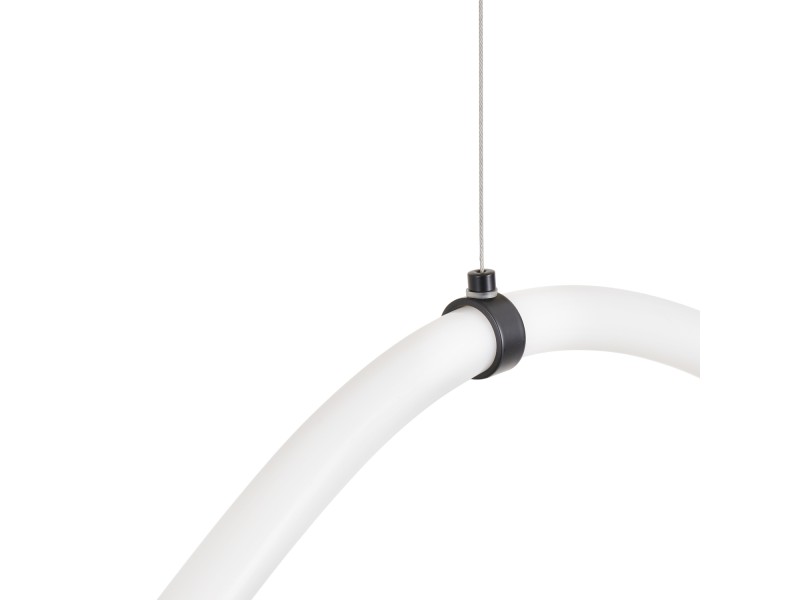 Lampa wisząca SNAKE LED wąż ledowy czarna 300 cm Step Into Design