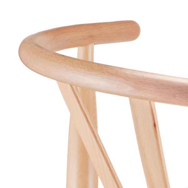 Krzesło BONBON naturalne rattanowo jesionowe Step Into Design