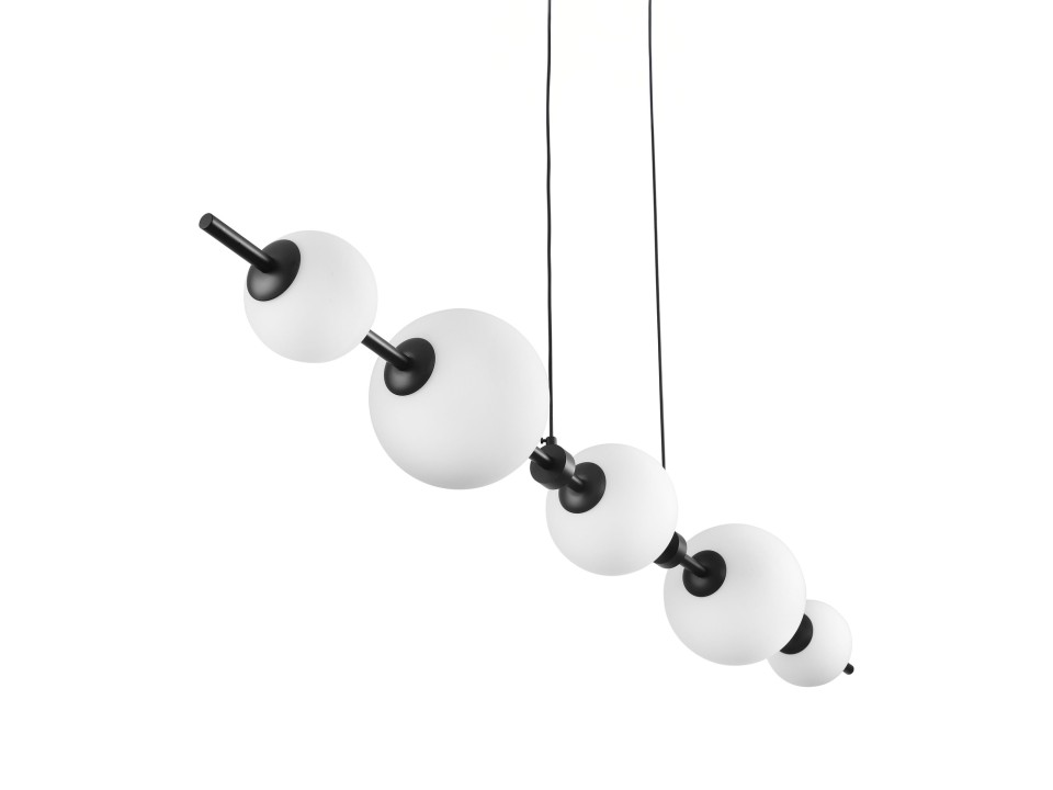 Lampa wisząca MILA czarna 140 cm Step Into Design