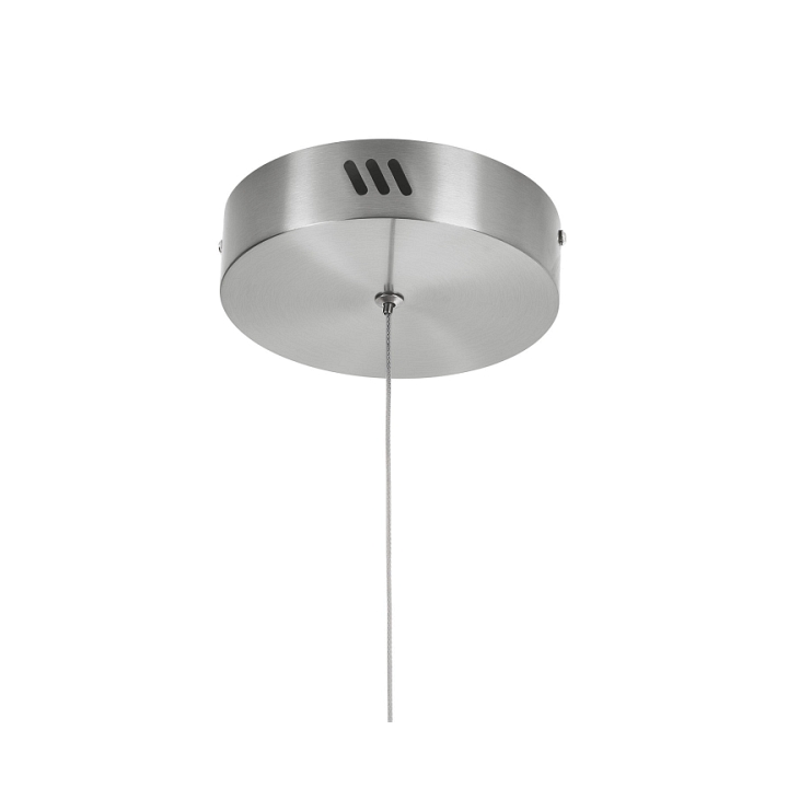Lampa wisząca CIRCLE 80 cm - LED, ring nikiel szczotkowany - Step Into Design