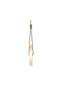 Lampa wisząca SUNBLAST - LED 20 cm, złota - Step Into Design