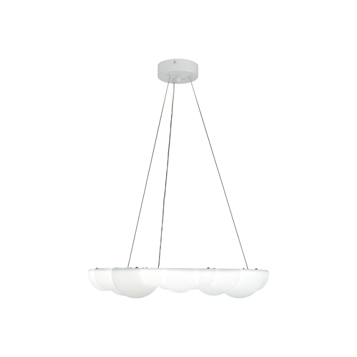 Lampa wisząca CLOUD 50 cm- akrylowa, w kształcie chmurki 3000 - 4000 - 6000 K - Step Into Design