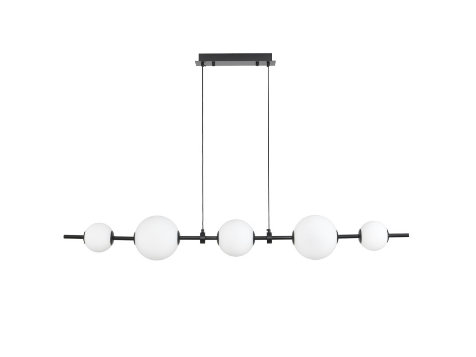 Lampa wisząca MILA czarna 140 cm Step Into Design