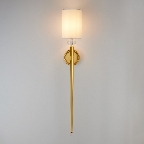 Lampa ścienna DAMA złota 92 cm Step Into Design