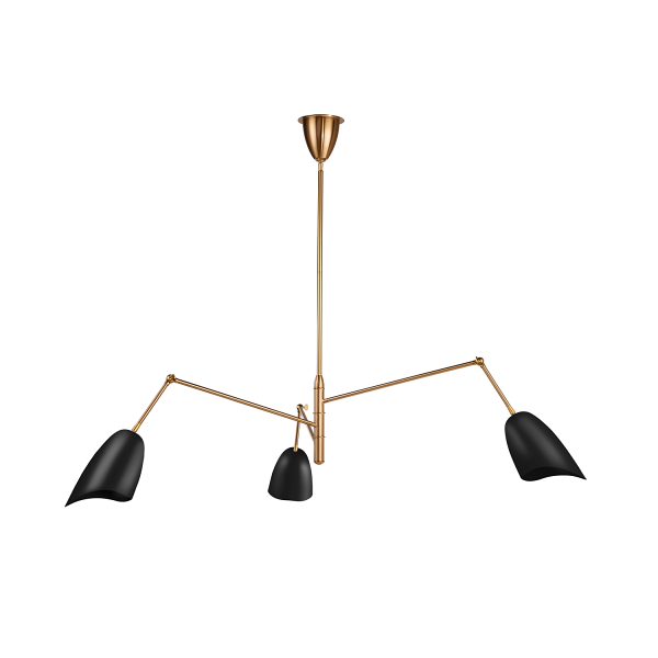 Lampa wisząca RAGNO czarna 150 cm Step Into Design