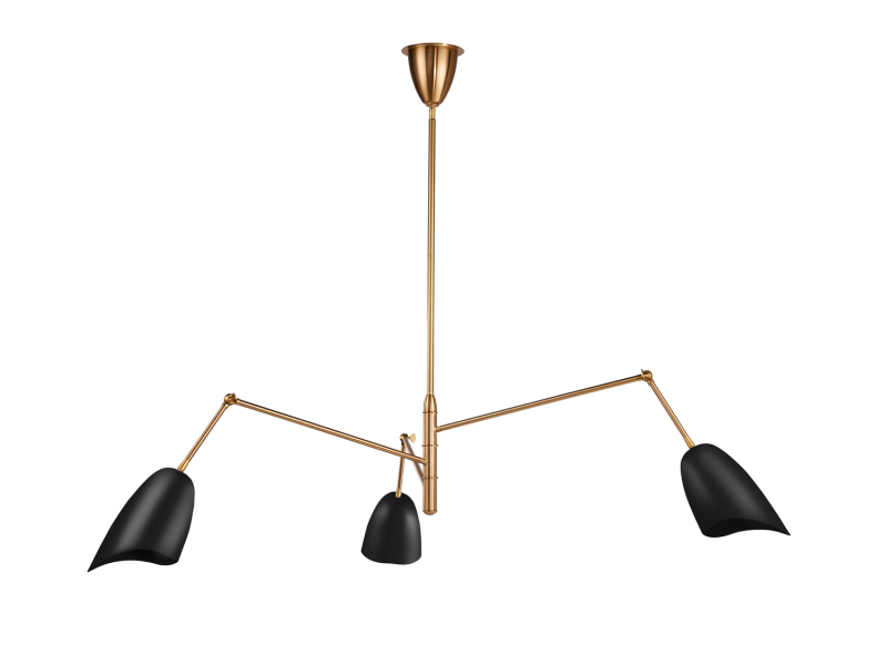 Lampa wisząca RAGNO czarna 150 cm Step Into Design