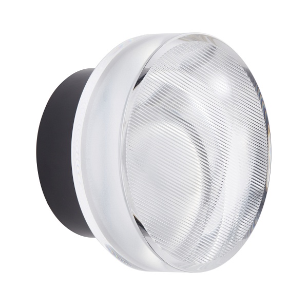 Lampa ścienna CARMELLO LED transparentna czarna 13,5 cm Step Into Design