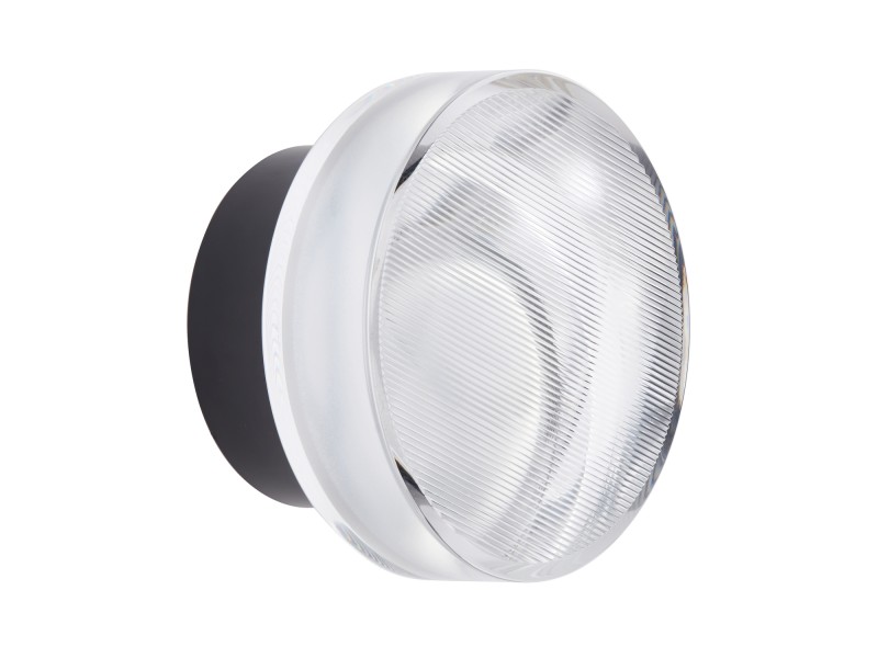 Lampa ścienna CARMELLO LED transparentna czarna 13,5 cm Step Into Design