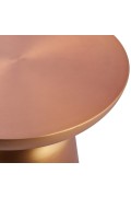 Stolik kawowy TOTEM miedziany 60 cm Step Into Design