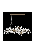 Lampa wisząca VALENTINA 150 cm biało złota - Step Into Design