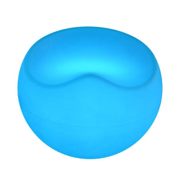 Lampa ogrodowa pufa APPLE L LED RGBW 16 kolorów 65 cm Step Into Design