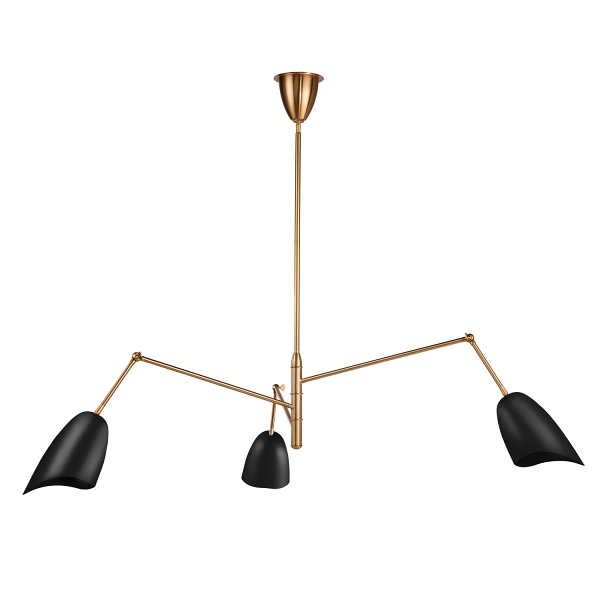 Lampa wisząca RAGNO czarna 150 cm Step Into Design