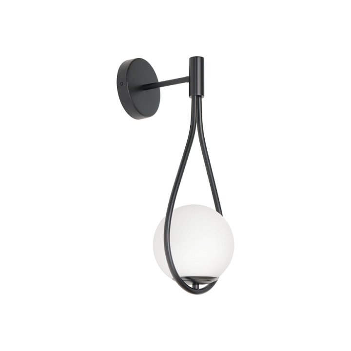 Lampa ścienna DROP 45 cm czarna - Step Into Design