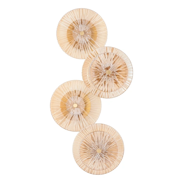 Lampa ścienna LUXIO-4 LED bursztynowa 32 cm Step Into Design