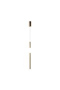 Lampa wisząca O-LINE 63 - LED, 63 cm, złoty połysk - Step Into Design
