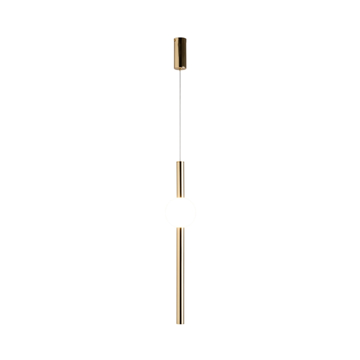 Lampa wisząca O-LINE 63 - LED, 63 cm, złoty połysk - Step Into Design