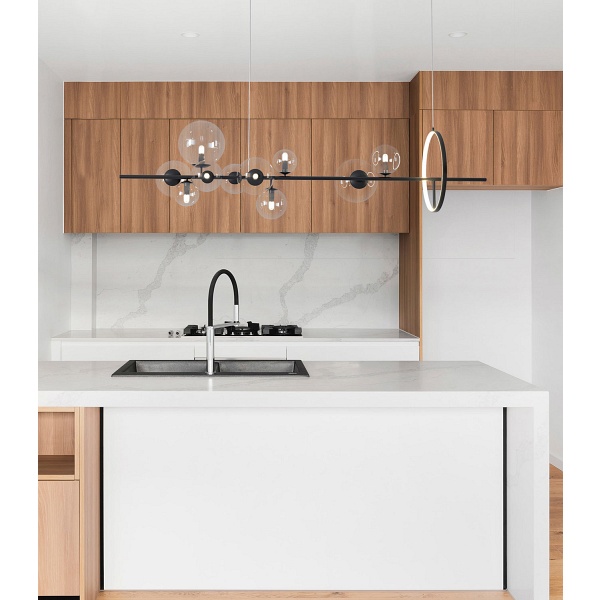 Lampa wisząca ORION LONG-90 czarna 90 cm Step Into Design