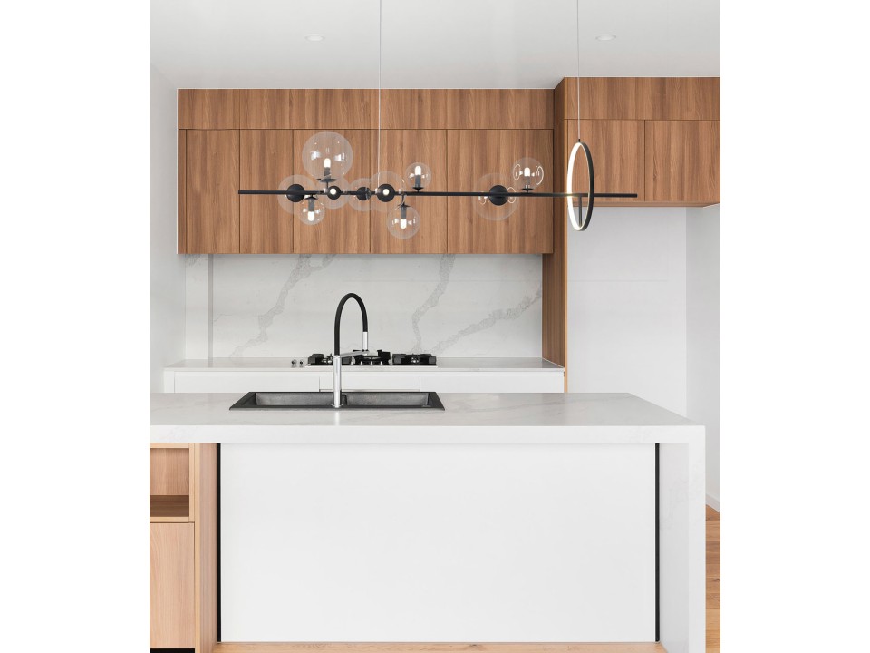 Lampa wisząca ORION LONG-90 czarna 90 cm Step Into Design