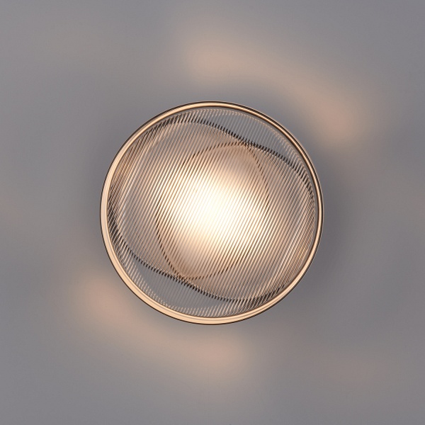 Lampa ścienna CARMELLO LED transparentna czarna 13,5 cm Step Into Design