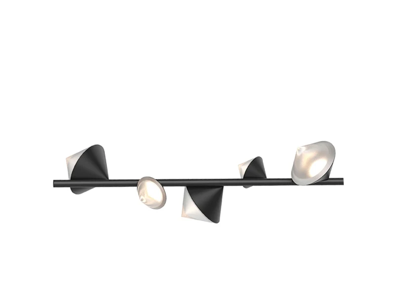 Lampa wisząca CONE LED czarna 130 cm Step Into Design