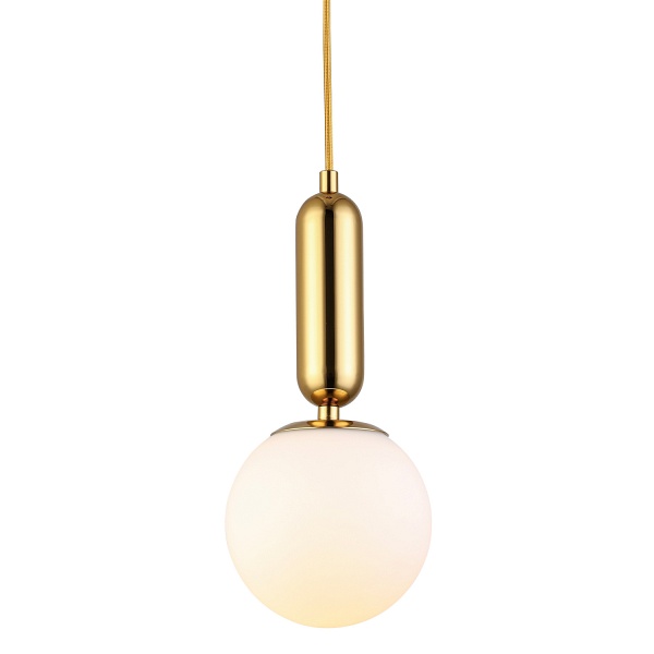 Lampa wisząca UNO złota połysk 20 cm Step Into Design