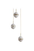 Lampa wisząca SFERA-3 LED złota 50 cm Step Into Design