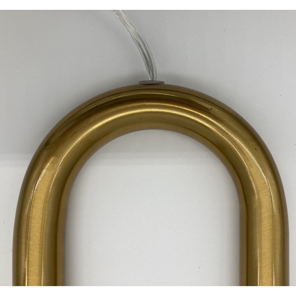 Lampa wisząca U-SHAPE mosiądz 60 cm Step Into Design