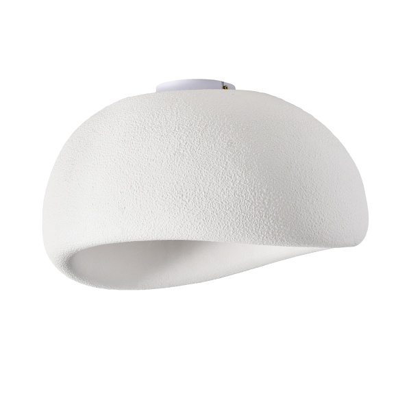 Plafon sufitowy STONE biały 40 cm Step Into Design